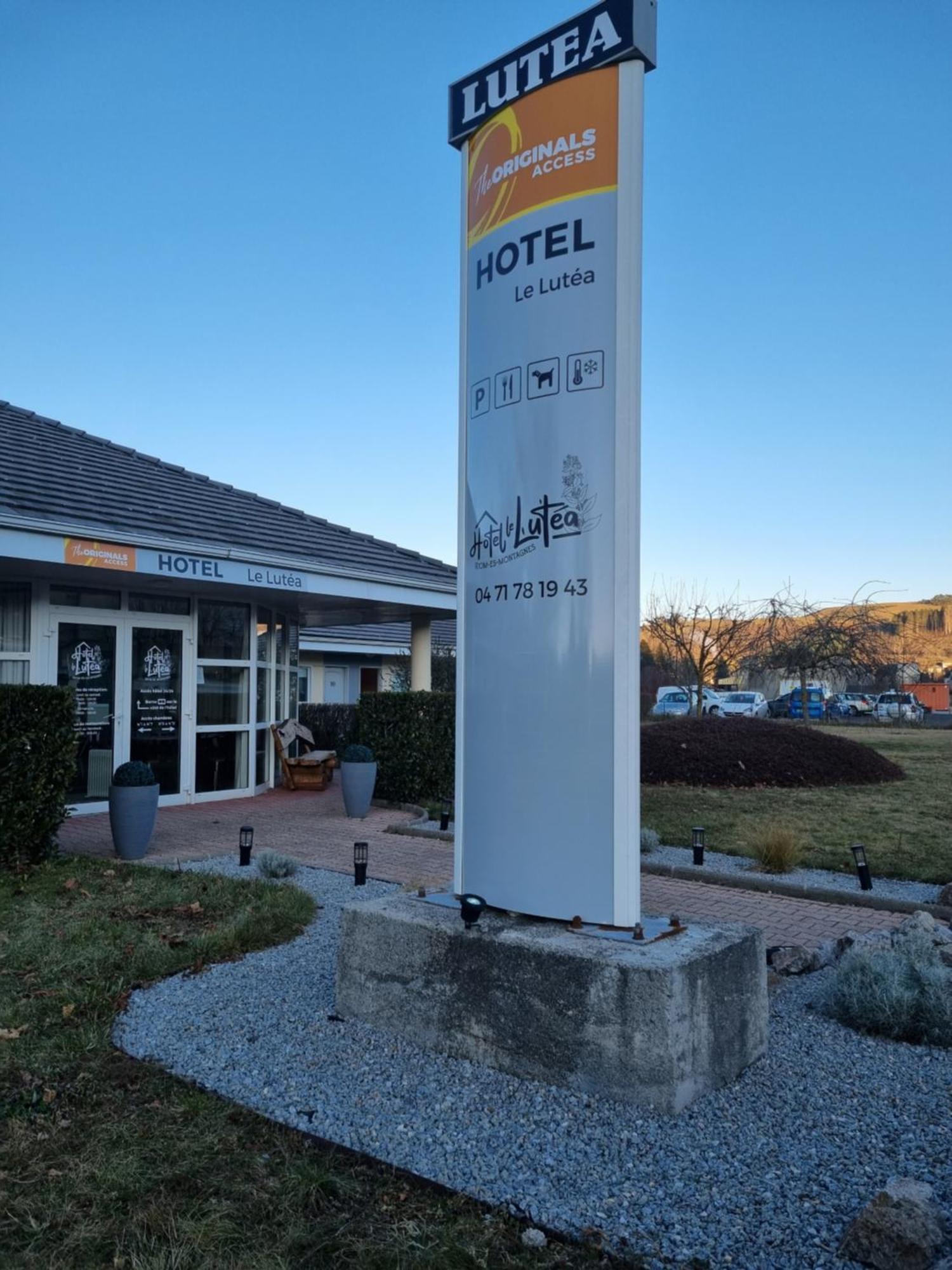 The Originals Access, Hotel Le Lutea Riom-ès-Montagne Екстериор снимка